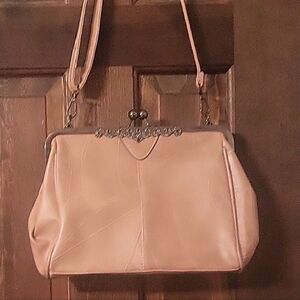 Unk Classic Cream Shoulder Bag